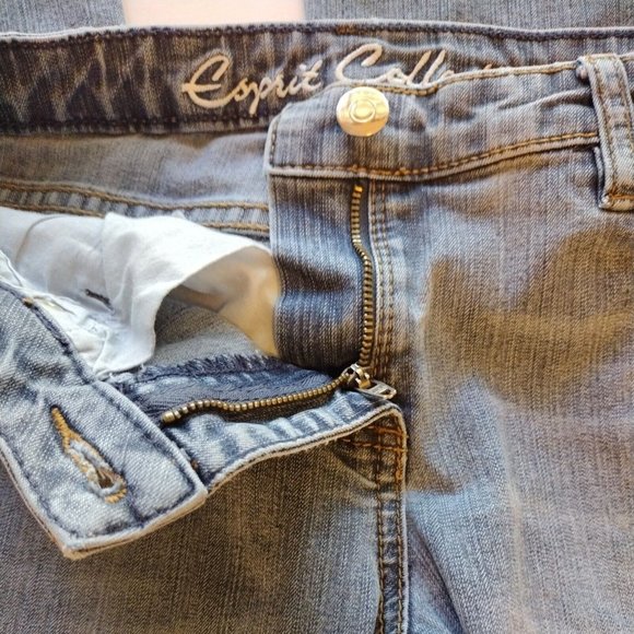 Esprit Collection Jeans Straight Leg Low Rise Size 2 Women's - Picture 6 of 11